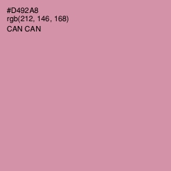 #D492A8 - Can Can Color Image